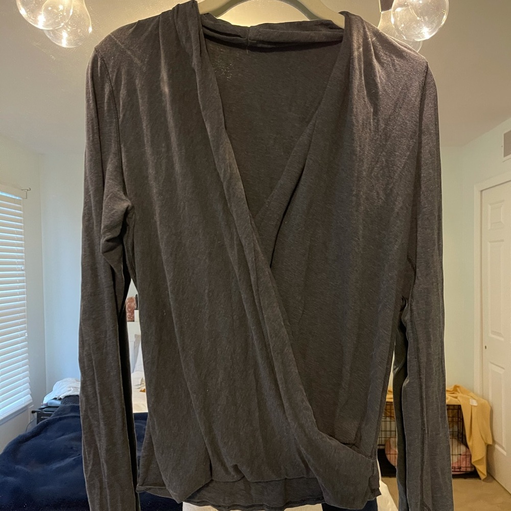 Lululemon wrap yoga top
